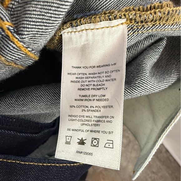 Imogene + Willie Elizabeth Slim Jeans in Indigo Size 27 Long - Picture 11 of 15